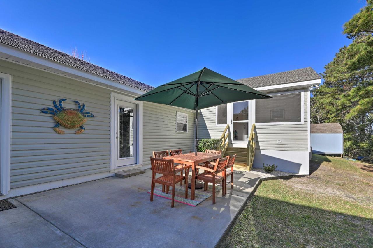Beaufort Pad With Patio 3 Blocks To Waterfront! Ngoại thất bức ảnh