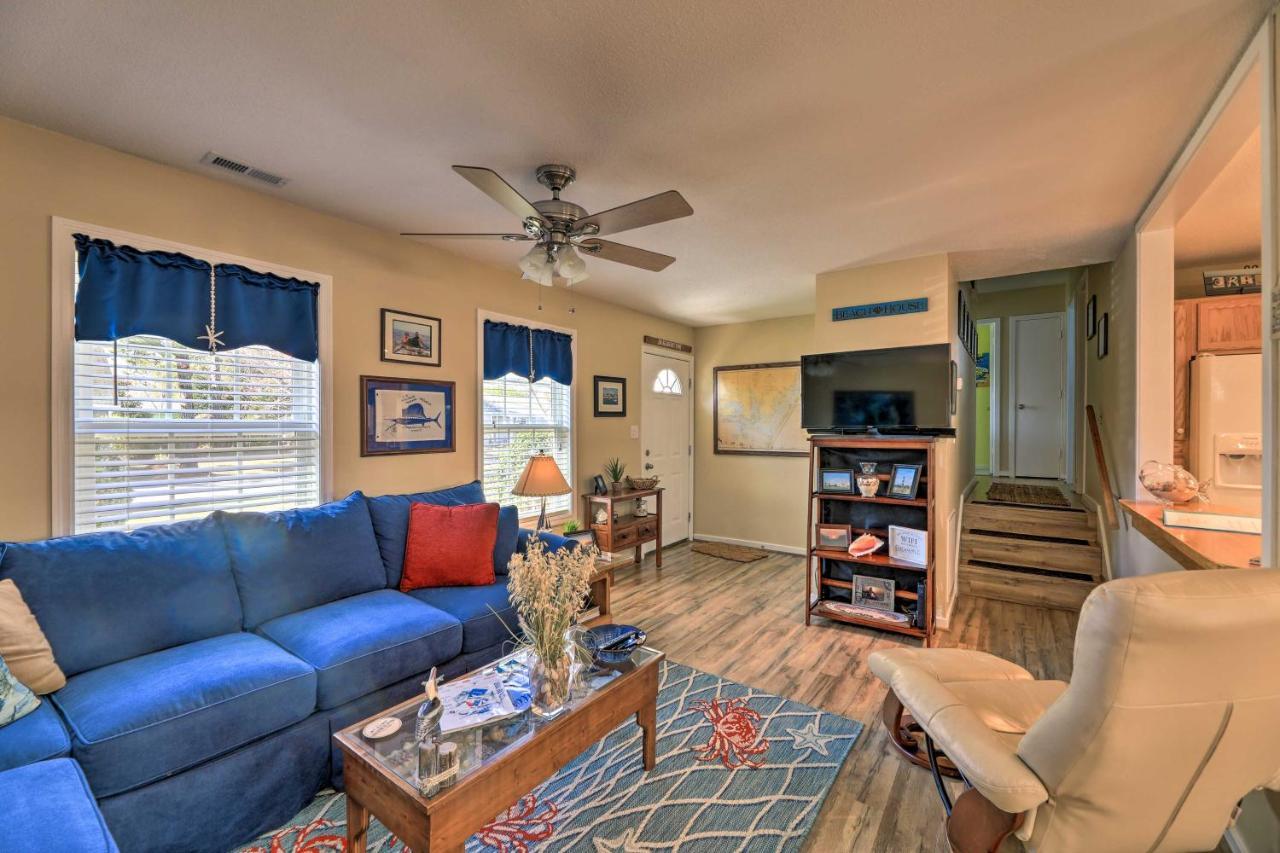 Beaufort Pad With Patio 3 Blocks To Waterfront! Ngoại thất bức ảnh